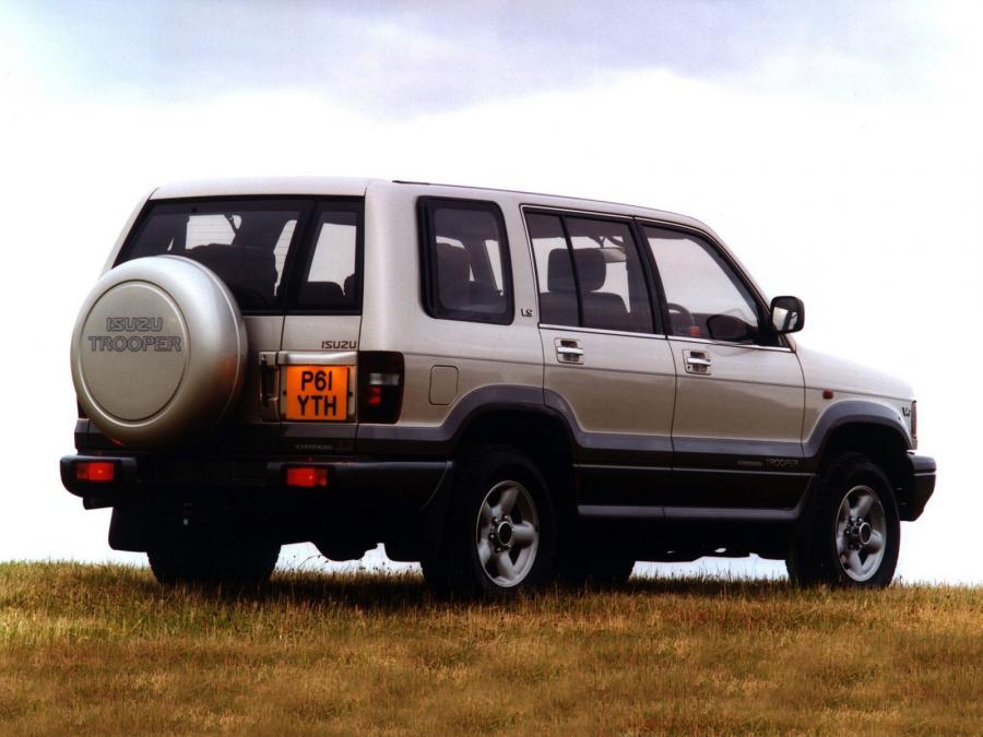  Isuzu Trooper 1992 года  (UK) (фото 5 из 5)